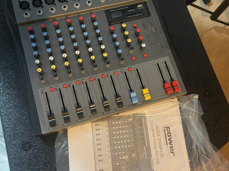 Console de mixage