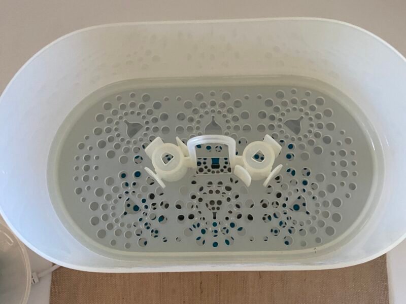 Stérilisateur biberons, tétines, sucettes bébé Philips AVENT 3 en 1