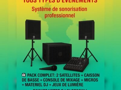 Location sonorisation complète