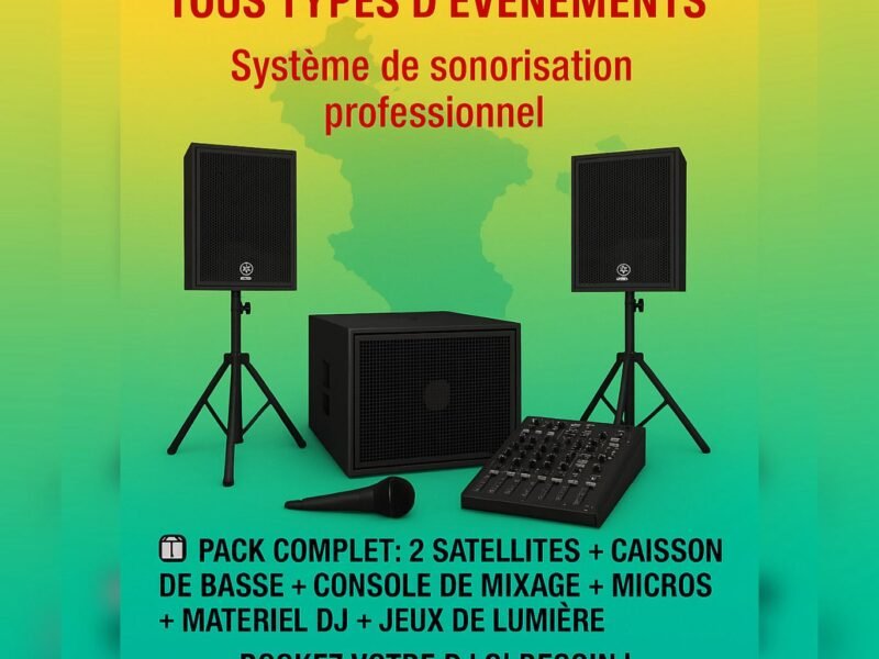 Location sonorisation complète