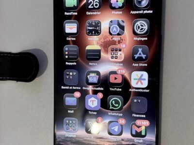 IPHONE 16 PROX MAX TITANE NOIR